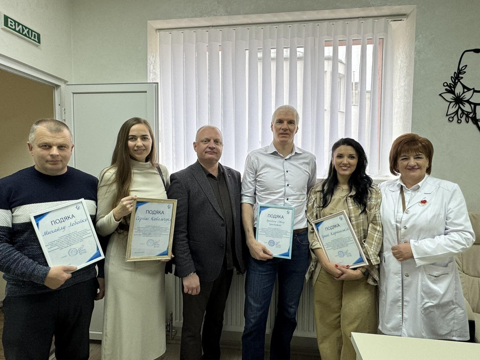 Відкриття оновленого харчоблоку та палат для пацієнтів ВП